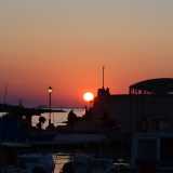 Lo abbiamo fotografato dal porticciolo di Torre a Mare...(foto di Nicola Velluso)